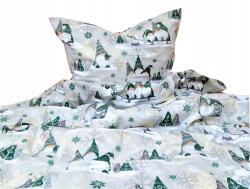 Sense Ágyneműhuzat 100x135+5x6 karácsonyi ajándék manó zöld