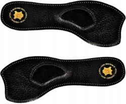  S 36-37 Fekete Női Bőr Talpbetét Cipőbe, Magassarkúba, Tűsarokba, Ékes Sarokba, Platform Cipőbe (Skórzane wkładki do butów na wysokim obcasie)