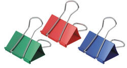 ErichKrause Iratcsipesz ErichKrause 19 mm színes 12 db/doboz (25089)