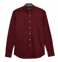 Tommy Hilfiger Férfi ing Tommy Hilfiger MW0MW28501 Jersey Solid Bordó, 41 R méret (MW0MW28501 VLP)