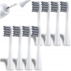8x Fogkefefejek Oclean X Pro Elite Flow W10 Z1 F1 One Air Xiaomi (KOŃCÓWKA DO SZCZOTECZKI OCLEAN X PRO BIAŁE)