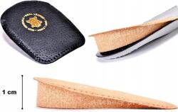  Fekete Gyerek/fiatal Sarokemelő 1 cm Sarokbetét 10 mm 30-36 (ORTOPEDYCZNE PODPIĘTKI HEEL CORK KLINY 1 CM)