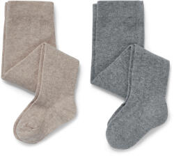 Tchibo - 2 pár kisbaba harisnyanadrág - kisgyerek - méret 62/68 - szürke
