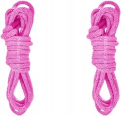  Rózsaszín Cipőfűző Trekking cipőkhöz, Adidas cipőkhöz, bakancsokhoz, cipőfűző 200 CM (GRUBE OKRĄGŁE POLSKIE SZNUROWADŁA BAWEŁNIANE)