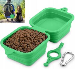 Luka Dupla szilikon összecsukható tál kutyának, macskának, nagy utazó tálak (GRFRT45576876)
