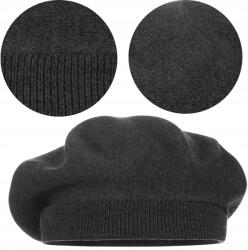 Majka Grafit Sapka Klasszikus Női Elegáns Téli Termék Lengyel Majka