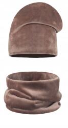 Majka Sapka Szett Beanie Cső Kémény Velúr Bársony