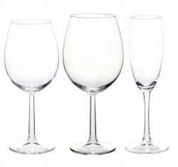 Krosno Bor és pezsgő poharak Excellent 18 db-os készlet (2346)