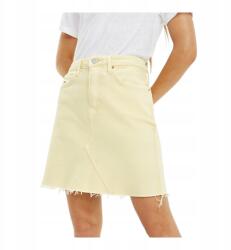 Tommy Jeans Mini farmer szoknya Tommy Jeans DW0DW0687911 Sárga, 26-os méret (DW0DW0687911)