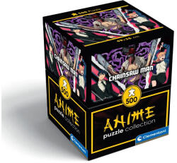 Clementoni Chainsaw Man Demon Ripper 500 db-os Cube puzzle Clementoni (35606)