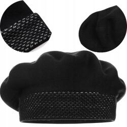 Majka Női Sapka Klasszikus Téli Lengyel Majka Termék Elegáns Fekete