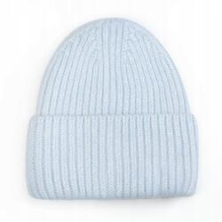 Majka Beanie Női Téli Gyapjú Sapka 60% Angora Kék