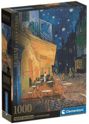 Clementoni Művészet A Kávézó terasza este Van Gogh 1000 db-os Compact puzzle Clementoni (39969)