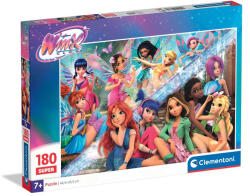 Clementoni Winx Club Fairy Glam 180 db-os puzzle Clementoni (29336)