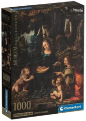 Clementoni Művészet Sziklás Madonna Da Vinci 1000 db-os Compact puzzle Clementoni (39976)