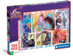 Clementoni Unikornis Akadémia Friendship 104 db-os Super puzzle Clementoni (25793)