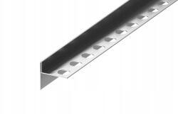 EVISO Lejtős Élvédő Léc Ezüst Színű, Kefélt Balos 120cm (LSBR-0003)