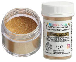 Sugarflair Colours ehető lüszter por, királyi arany, 4g (17896)
