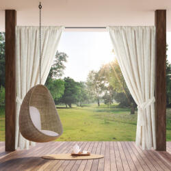  Garden3 vízálló kerti függöny elkötővel Fehér 155x200 cm - brightenzi - 7 425 Ft