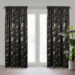  Molly bársony sötétítő függöny Fekete 140x270 cm