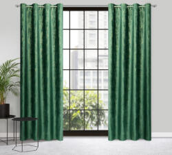  Marsala bársony sötétítő függöny Sötétzöld/pezsgő 140x250 cm (387024)
