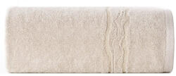  Karin pamut törölköző fényes cérnával szőtt díszítéssel Bézs 30x50 cm (454326)