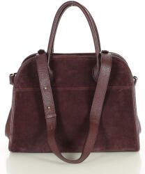 Marco Mazzini Női bőr HOBO táska | bordó