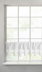  Isaac vitrázs függöny Bújtatós Fehér 30x150 cm (373033)