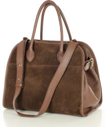 Marco Mazzini Női bőr HOBO táska | barna - top-brands - 60 635 Ft