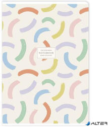 Shkolyaryk Publishing House Füzet, tűzött, A4, kockás, 40 lap, SHOLYARYK "Notebook", vegyes (A4-040-5229K) - alter