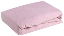  Frottír gumis lepedő Pasztell rózsaszín 220x200 cm +20 cm (402203)