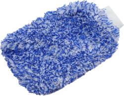  Puha Mikroszálas Mosókesztyű (Kék-Fehér)