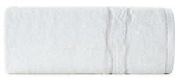  Karin pamut törölköző fényes cérnával szőtt díszítéssel Fehér 70x140 cm (454316)