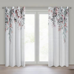  Meg 2db-os dekor függöny szett Fehér 140x260 cm (440331)