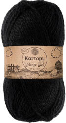  Kartopu Melange Wool fonal 0940 - Fekete