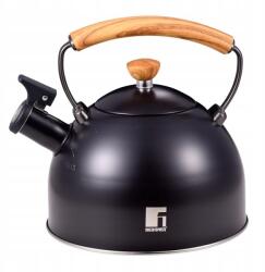 Bergner Sípoló teáskanna Charcoal 2, 3 literes lila-fekete (BG-37312-GY)