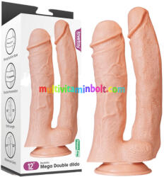 Lovetoy - Realistic Mega Double Dildo 12 inch