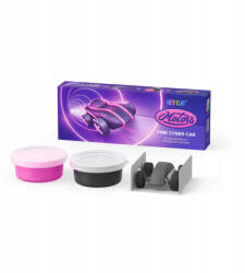 IMC Toys Hey Clay Műanyag Masszázs Szett Motors Cyber Auto Rózsaszín HCL20902 (HCL20902)