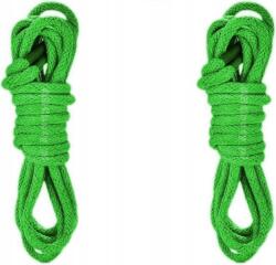  Zöld cipőfűző Trekking, Adidas és bakancs cipőkhöz 140 CM (GRUBE OKRĄGŁE POLSKIE SZNUROWADŁA BAWEŁNIANE)