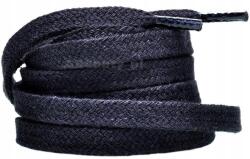  Fekete Lapos 10 mm-es Cipőfűző 2, 5 m Széles Pamut Cipőfűző 250 cm (GRUBE Sznurówki do łyżew figurowych hokejówek)