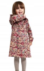  Noa Noa Gyerek Virágmintás Pamut Ruha Hosszú Ujjú 104 Kyi