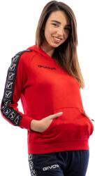 Givova TERRY BAND Uniszex belebújós melegítőfelső - Piros