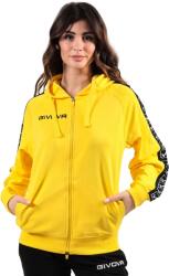 Givova TERRY BAND Uniszex cipzáras melegítőfelső - Sárga
