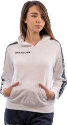 Givova TERRY BAND Uniszex belebújós melegítőfelső - Fehér