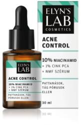 Elyn's Lab Elyns Lab Acne Control 10% Niacinamid + 1% Cink PCA + NMF szérum zsíros, pattanásos bőrre