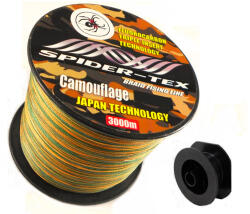 SPIDER-TEX Moro Camou Spider Tex fonott zsinór /// Erős 0, 16 mm (PSTC0.16MM)