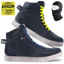 Shima Motoros Cipők Shima SX-2 Evo Blue Rövid Szárú Férfi Tornacipők Ingyenes Ajándékok