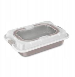 Berlinger Haus Taupe Collection hordozható sütőtálca fedővel (BH-8638)