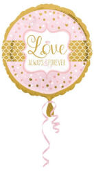  Love Always fólia lufi 43 cm