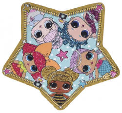  LOL Surprise Star forma fürdőlepedő, strand törölköző 115x110 cm (Fast Dry) - tisztitoszertrendelek